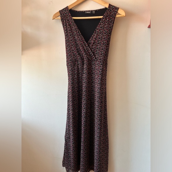 Mexx Vintage Maxi Tie Back Dress L - Picture 1 of 15